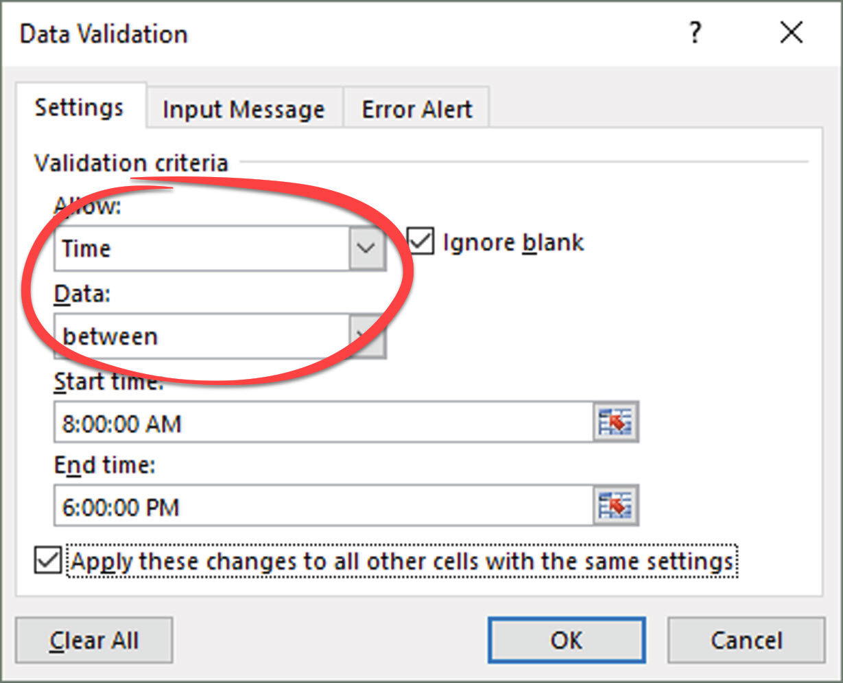 Data Validation image 3